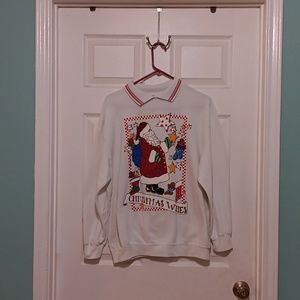VINTAGE CHRISTMAS SWEASHIRT